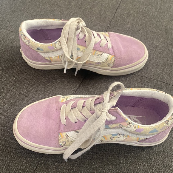 Vans Unicorn ๐ฆ purple suede size 13.5 in good condition - Picture 4 of 8